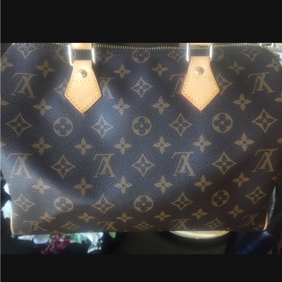 Louis Vuitton Monogram Satchel - Brown and Tan - Picture 4 of 9
